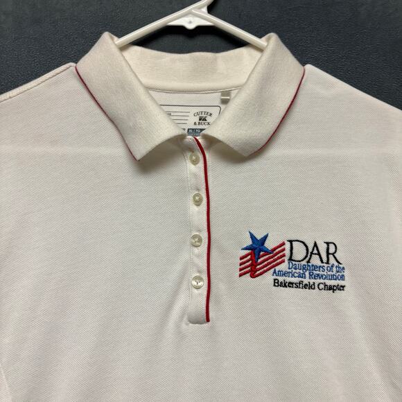 Cutter & Buck DAR Polo Shirt Daughters American Revolution Bakersfield Chapter - Picture 3 of 14